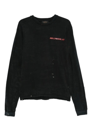 SCHAEFFER'S GARMENT HOTEL TEEASLT long-sleeve T-shirt - Black