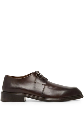 Marsèll Altopiano almond-toe leather Derby shoes - Brown