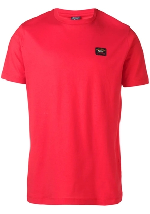 Paul & Shark logo patch T-shirt - Red