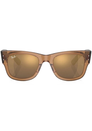Ray-Ban wayfarer-frame sunglasses - Brown