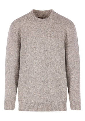 monitaly crew-neck sweater - Neutrals