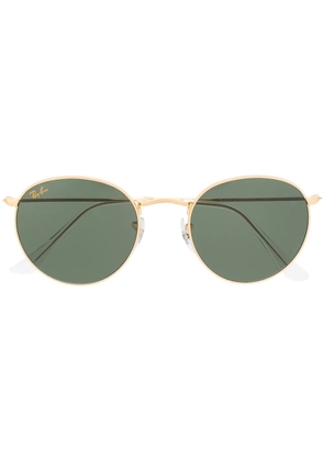 Ray-Ban two-tone round-frame sunglasses - Gold