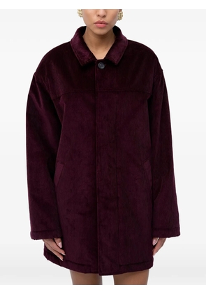 Nº21 corduroy coat - Purple