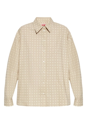 Kenzo cotton-blend shirt - Neutrals