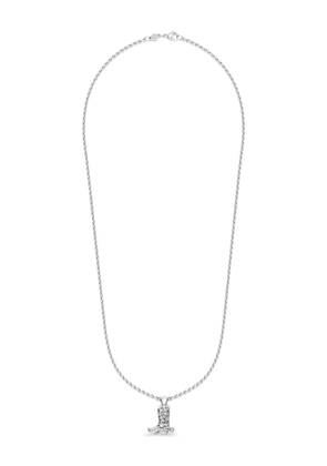 Nialaya Jewelry Cowboy charm necklace - Silver