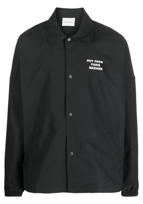 Drôle De Monsieur Not From Paris jacket - Black