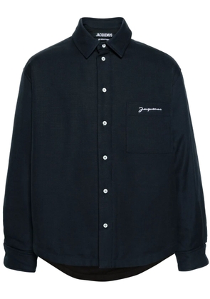 Jacquemus La Chemise Boulanger shirt jacket - Blue