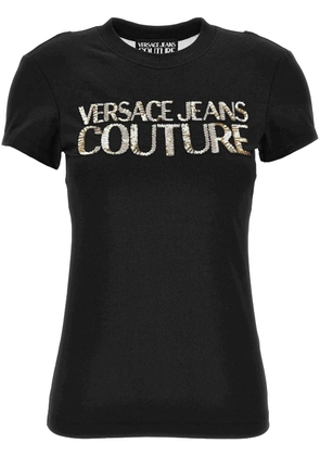 Versace Jeans Couture embellished T-shirt - Black