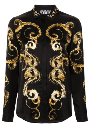 Versace Jeans Couture Baroccoflage-print shirt - Black