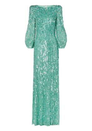 Jenny Packham Ziva dress - Green