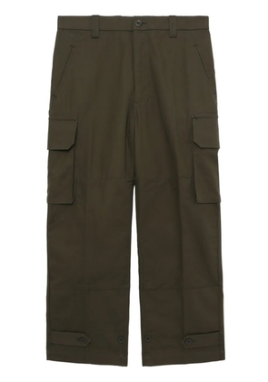 Comme des Garçons Homme straight-leg cargo trousers - Green