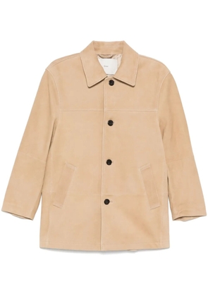 DUNST suede jacket - Neutrals
