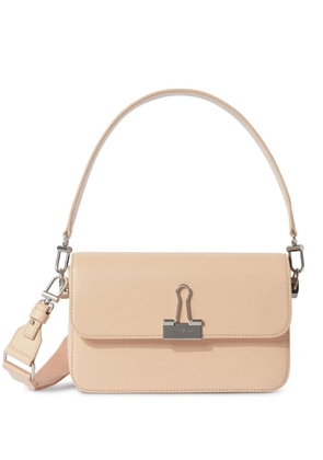 Off-White medium Binder shoulder bag - Neutrals
