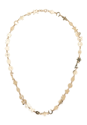 Sydney Evan 14K yellow gold Multi-Icon necklace