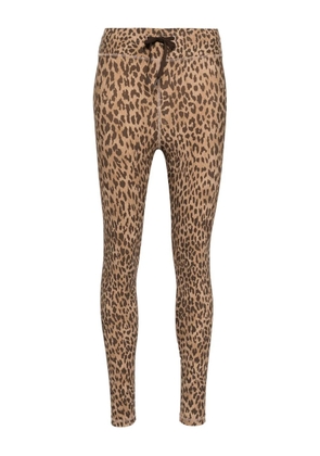 The Upside 25in Panthera midi leggings - Brown