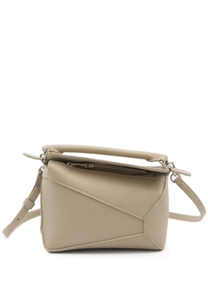 LOEWE mini Puzzle Edge tote bag - Neutrals