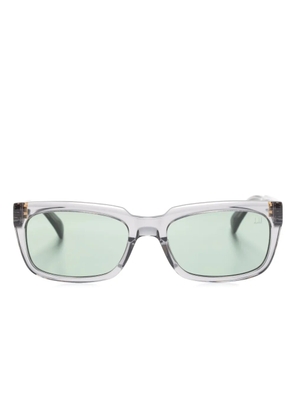 Dunhill transparent rectangular-frame sunglasses - Grey