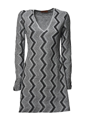 Missoni Zigzag mini dress - Grey