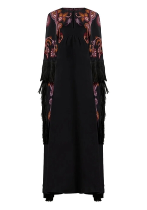 ETRO printed silk dress - Black