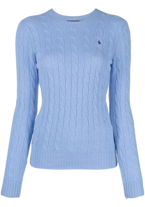 Polo Ralph Lauren Polo Pony cable-knit jumper - Blue