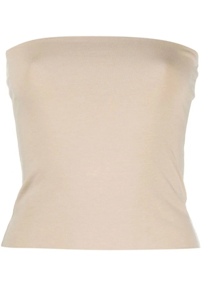 Brunello Cucinelli strapless bandeau top - Neutrals