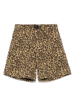 Brain Dead Climber shorts - Brown