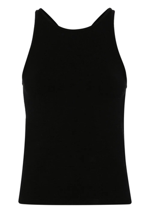 Max Mara sleeveless knitted top - Black