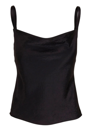 Vince cowl-neck cami top - Black