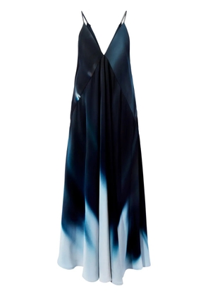 Proenza Schouler Torres gradient-effect maxi dress - Blue