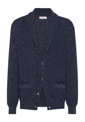 Brunello Cucinelli button-down cardigan - Blue