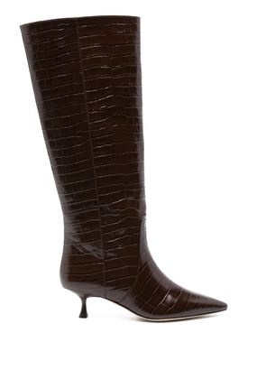 Stuart Weitzman 50mm Naomi boots - Brown