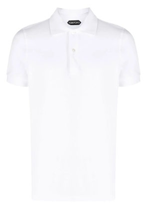 TOM FORD short-sleeve polo shirt - White
