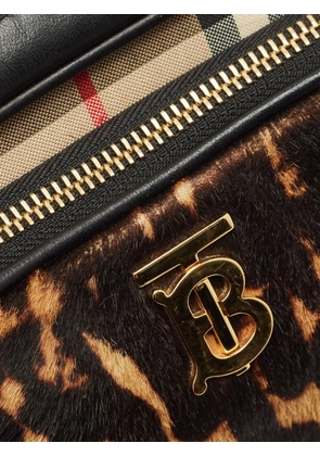 Burberry Pre-Owned leopard cross body bag - Neutrals