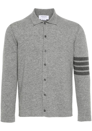 Thom Browne 4-Bar stripe cashmere cardigan - Grey