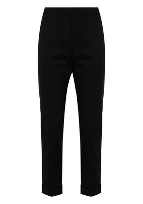 ETRO cropped wool trousers - Black