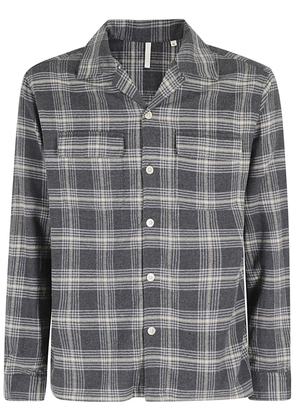 Sunflower buttoned plaid shirt - Grey