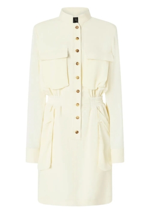 PINKO mock-neck dress - White