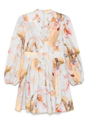 ZIMMERMANN Ascension mini dress - Blue