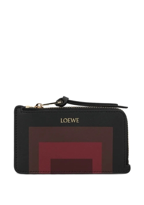 LOEWE x Albers geometric-pattern zip wallet - Black