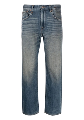 R13 mid-rise boyfriend jeans - Blue