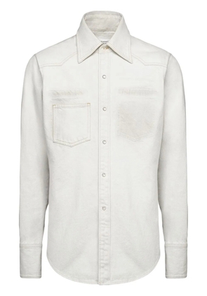 Maison Margiela Selvedge denim shirt - Neutrals