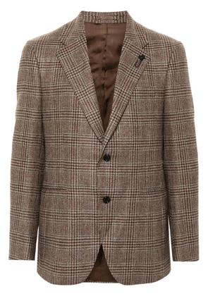 Lardini brooch-detail blazer - Neutrals