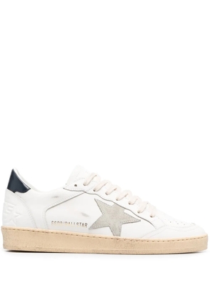 Golden Goose Ball Star leather sneakers - White