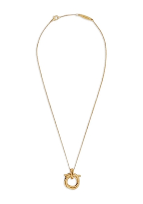 Ferragamo Gancini-pendant necklace - Gold