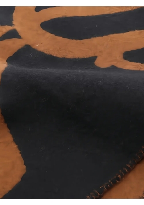 Hermès Pre-Owned 2010s Boucles et Camails fringed scarf - Black