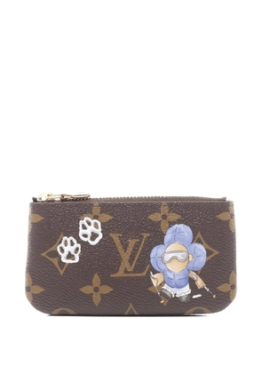 Louis Vuitton Pre-Owned 2025 Vivienne Winter Holiday monogram wallet - Brown