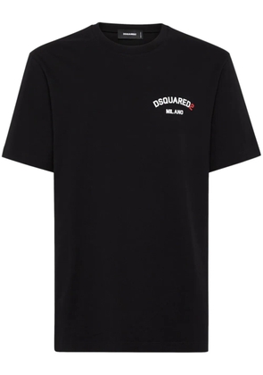 DSQUARED2 logo-print T-shirt - Black