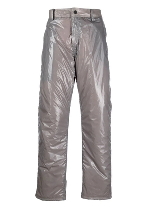 44 LABEL GROUP Group Blow Out straight-leg trousers - Grey