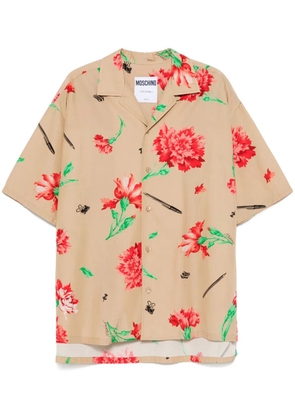 Moschino printed shirt - Neutrals