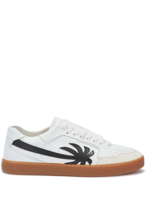 Palm Angels New Palm 1 leather sneakers - White